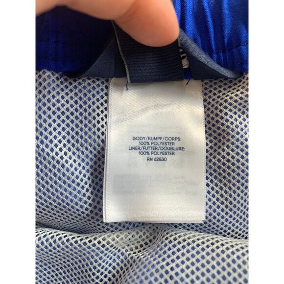 Lands' End Mens Outrigger Quick-Dry Trunks Swim Shorts Navy Blue Size XXL - Picture 4 of 6